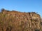 Mountain Rudnik Serbia Ostrovica peak remains of old ramparts