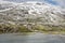 Mountain scenery in Jotunheimen National Park in Norway