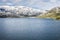 Mountain scenery in Jotunheimen National Park in Norway