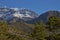 Mountain Sierra Velluda in Laguna de Laja National Park, Chile