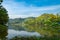 The mountain and the sky in dam ,Supanburi.