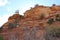 Mountain skyline in Zion National Park