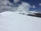 Mountain slopes covered in snow in Colorado