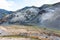 mountain slopes of Graenagil canyon in Iceland