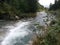 Mountain small river in Val di Suza in Italy.