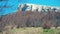 A mountain in southern Europe in autumn weather