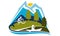 Mountain Sport Logo Design Template