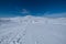 Mountain Station of Campocatino in winter,Lazio, Italy