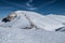 Mountain Station of Campocatino in winter,Lazio, Italy