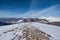 Mountain Station of Campocatino in winter,Lazio, Italy