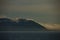 Mountain stone crown in the bay of Nagaev.