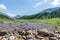 Mountain stream in the Nockberge mountains in Lungau, Austria