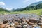 Mountain stream in the Nockberge mountains in Lungau, Austria