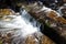 Mountain Stream Small Water Fall Yosemite California