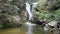 Mountain stream and waterfall