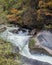 Mountain streams in late autumn.