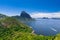 The mountain Sugar Loaf and Guanabara bay in Rio de Janeiro