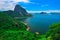 Mountain Sugar Loaf and Guanabara bay in Rio de Janeiro