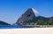 The mountain Sugar Loaf and Urca in Rio de Janeiro