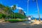 Mountain Sugar Loaf and Vermelha beach in Rio de Janeiro