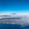 Mountain summit above clouds, Pico del Teide