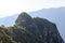 Mountain summit Cima Capi panorama near Riva del Garda, Italy