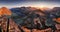 Mountain sunset autumn Tatra landscape, Slovakia and Poland