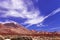 Mountain Teide with blue sky and clouds