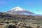 Mountain Teide covered with snow, Tenerife