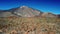 Mountain Teide National Park Tenerife. Canary Islands. Volcano crater peak