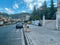 Mountain top and nature view - Aerial view of Jezzine town in South Lebanon