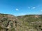 Mountain top and nature view - Aerial view of Jezzine town in South Lebanon