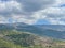 Mountain top and nature view - Aerial view of Jezzine town in South Lebanon