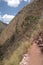 Mountain trail, Chinchero, Peru