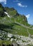 Mountain trail in Switzerland