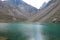 Mountain turquoise lake. Mountain spirits lake Altai Mountains, Russia