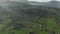 Mountain Valley Near Volcano Agung In Sidemen, Bali, Indonesia.