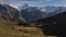 Mountain, and valley seen from mount eiger in Grindelawadl