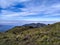 mountain view with blue sky - Mount Prau wonosobo, Central Java