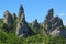 Mountain view in Castelmezzano , Basilicata, Italy