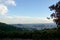 Mountain view of The city of Honolulu from Diamond head to Manoa