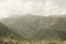 Mountain view in a cloudy day - Panoramic landscape