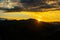 Mountain view in the early morning at Wat Phrathat Doi Leng view point