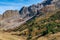 Mountain view in Ecrins national park, France, Europe