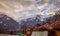 A mountain view from Himalayan mountains, Village Tosh himachal Pradesh