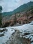 A mountain view from Himalayan mountains, On the way to Kheer-Ganga himachal Pradesh