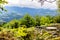 Mountain View from old Erge cemetery in Batumi