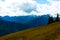 Mountain view in the Olympic Mountain Range, Olympic National Park, Washington, USA