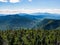 Mountain View, Overlook of Dense Maine Forest, Mahoosuc Range