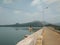 Mountain view of Salia Dam& x28;water reservour& x29;